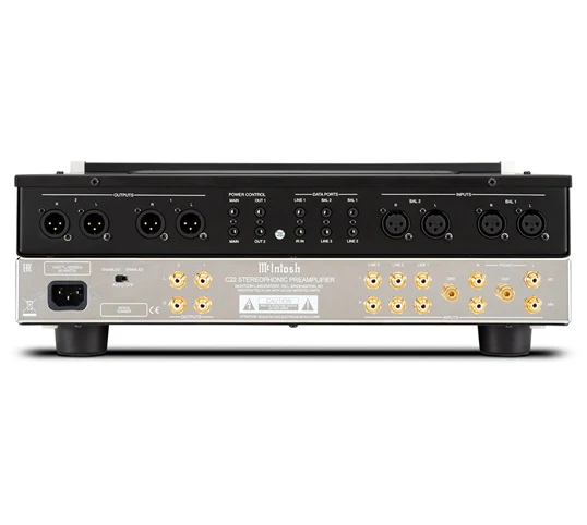 McIntosh C22 Stereo Vacuum Tube Preamplifier Mk 5 - Image 2