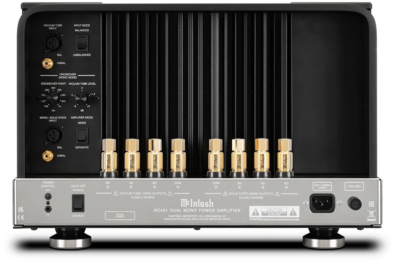 McIntosh MC451  1-Channel Dual Mono Amplifier - Image 4