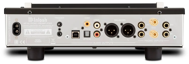 McIntosh MP100 Solid State Phono Preamplifier - Image 3