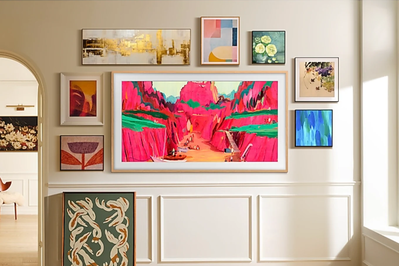 Samsung The Frame Pro LS03FW 2025 NEO 4K TV (65", and 85") - Image 3